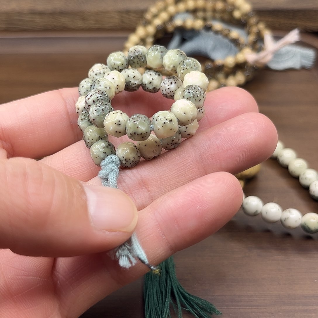 星月菩提手串✨***✨8改绿果冻