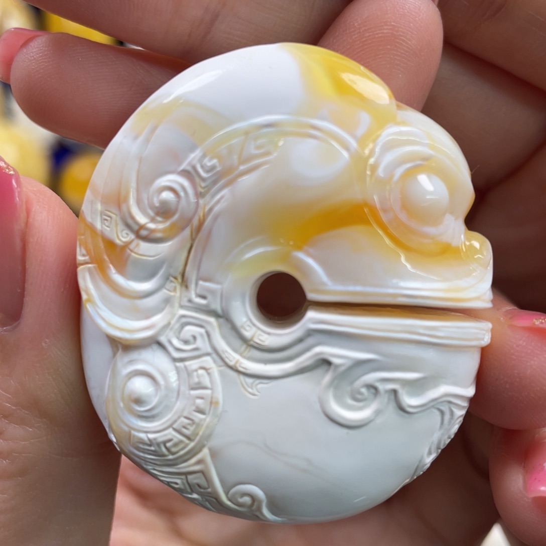 蜜蜡裸石未镶嵌琥珀蜜蜡