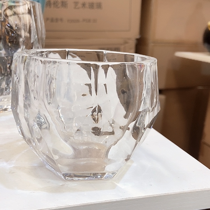 琉璃琉璃花瓶高9口9