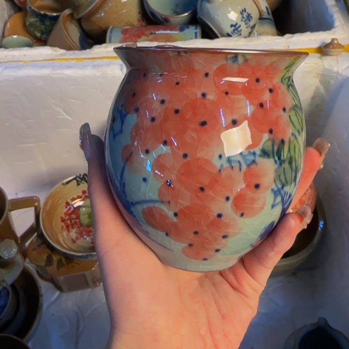 瓷片景德镇陶瓷手工手绘