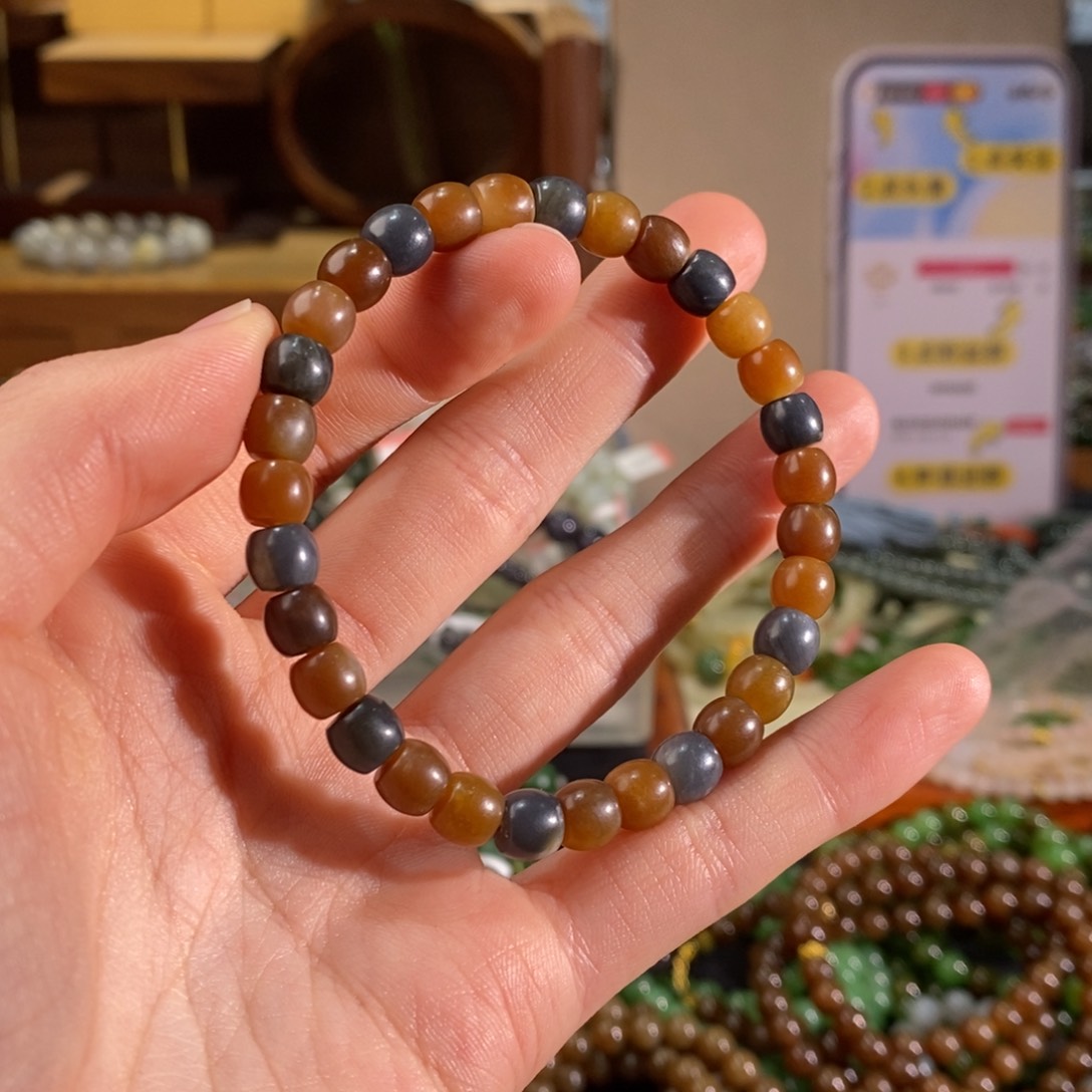 和田玉手链未镶嵌