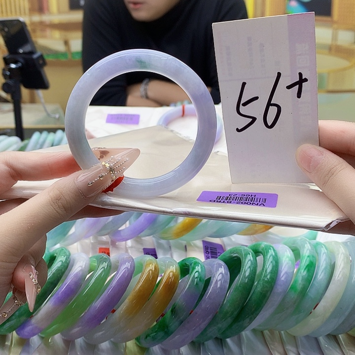 翡翠未镶嵌手镯nk