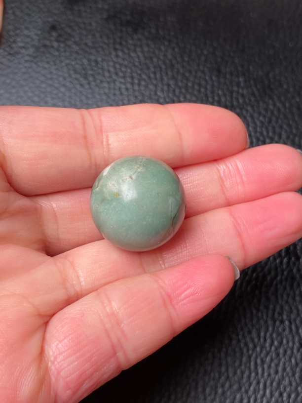 2.3昌化绿圆珠瓷度高