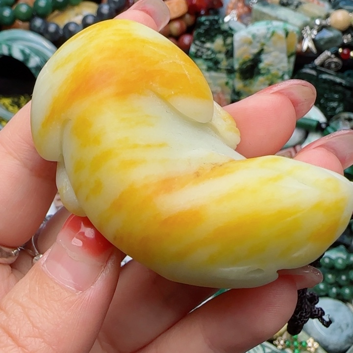 和田玉颈饰未镶嵌天然A货98