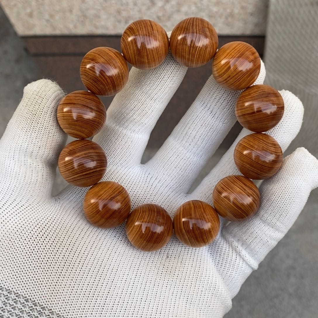 柏木手串/手链南太行陈化崖柏手串高红油2.0