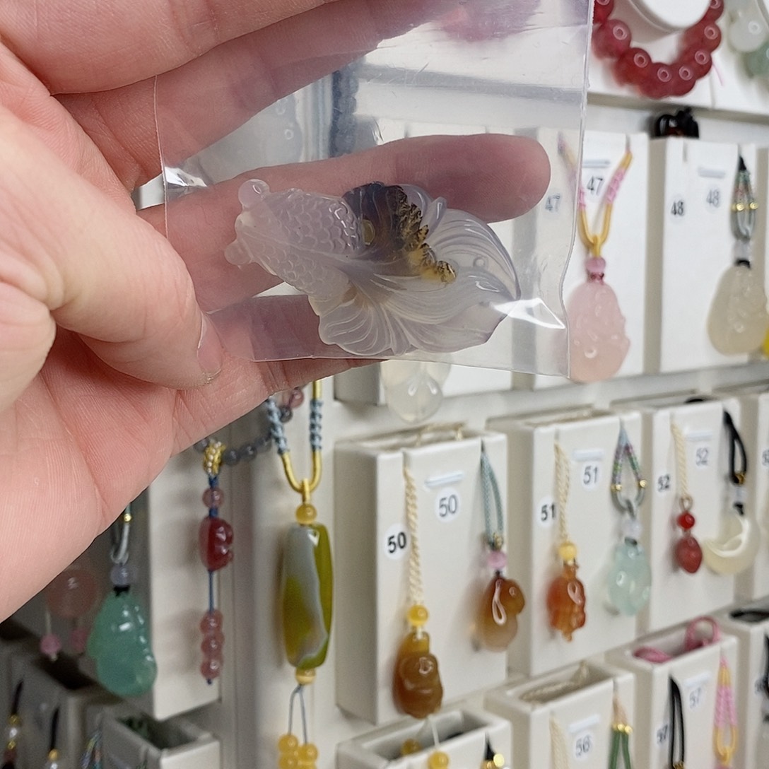 玛瑙/玉髓颈饰未镶嵌锦*越