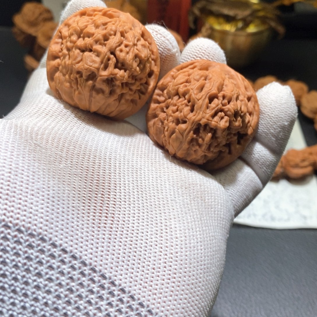 把件文玩核桃0340莲花41（修）