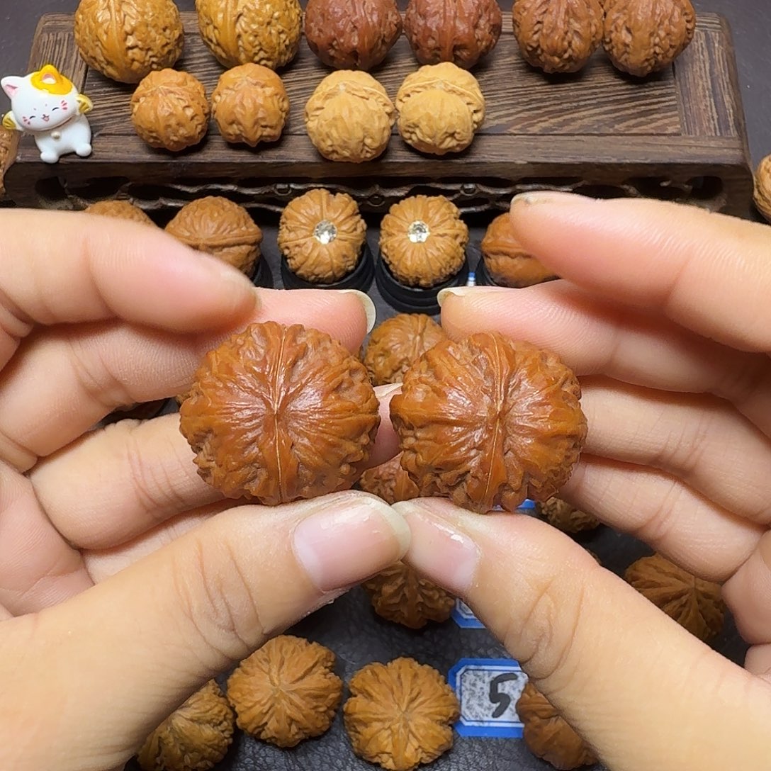 安***业吊坠文玩核桃30尺矮桩磨盘