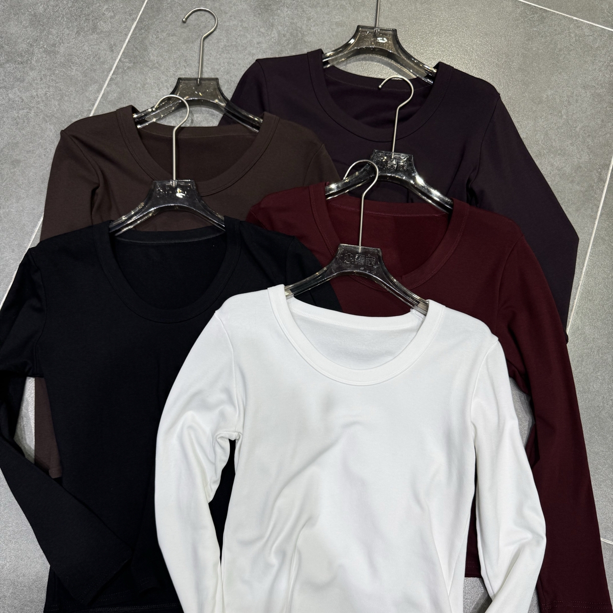 鹅蛋领水溶系列加薄绒打底