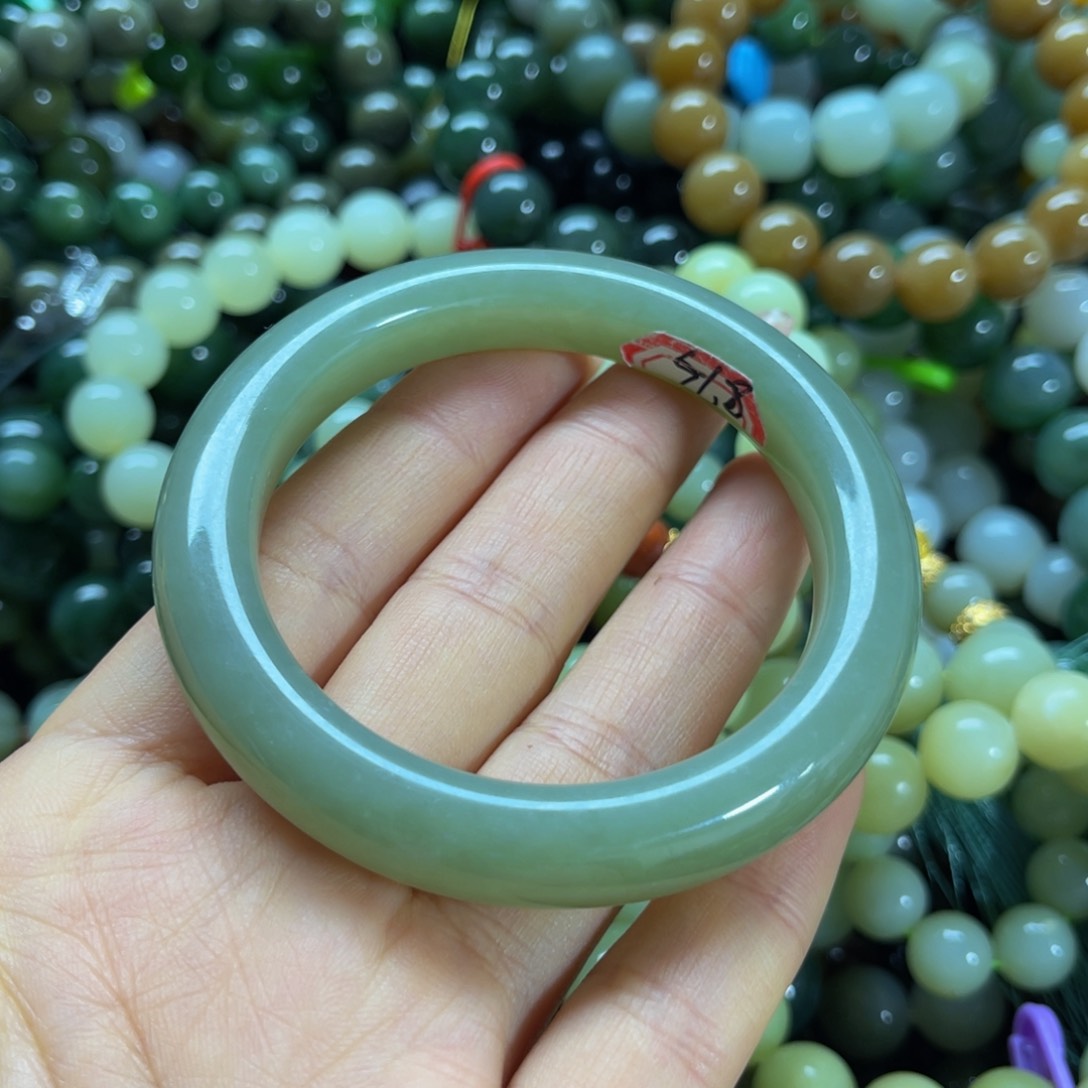 手链未镶嵌和田玉52圈口