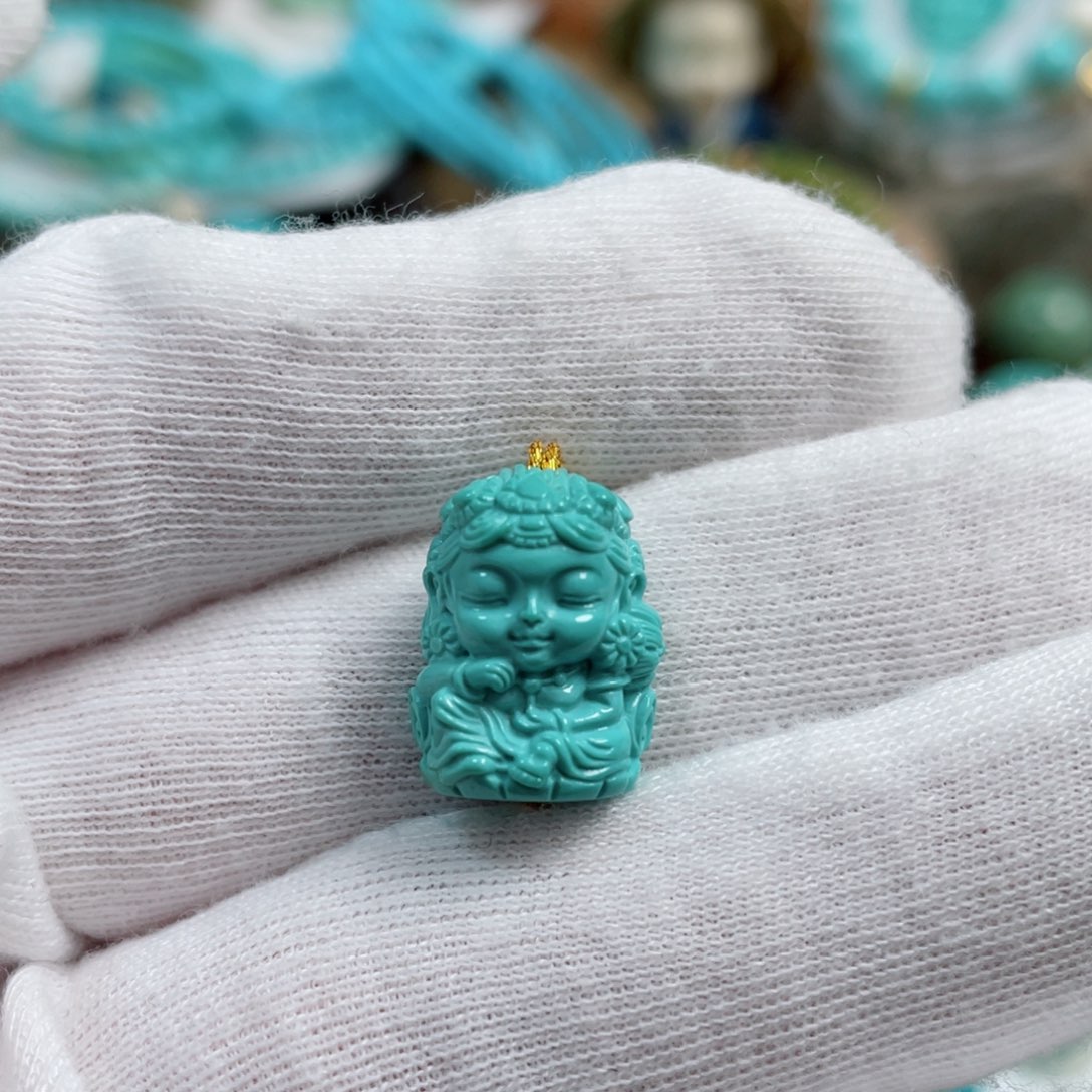 绿松石珠宝奇石未镶嵌