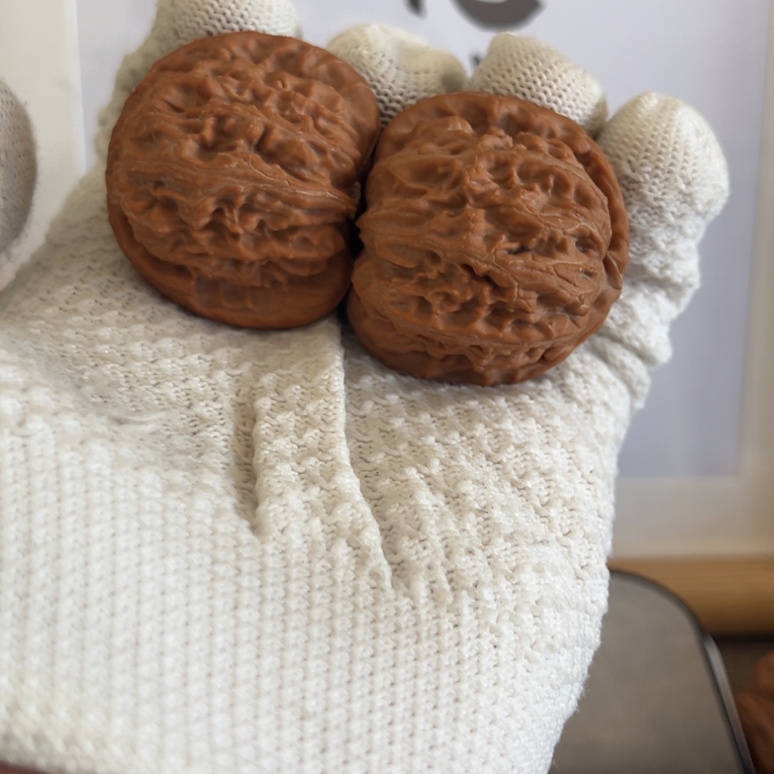 文玩核桃吊坠42.5球白 50g全品