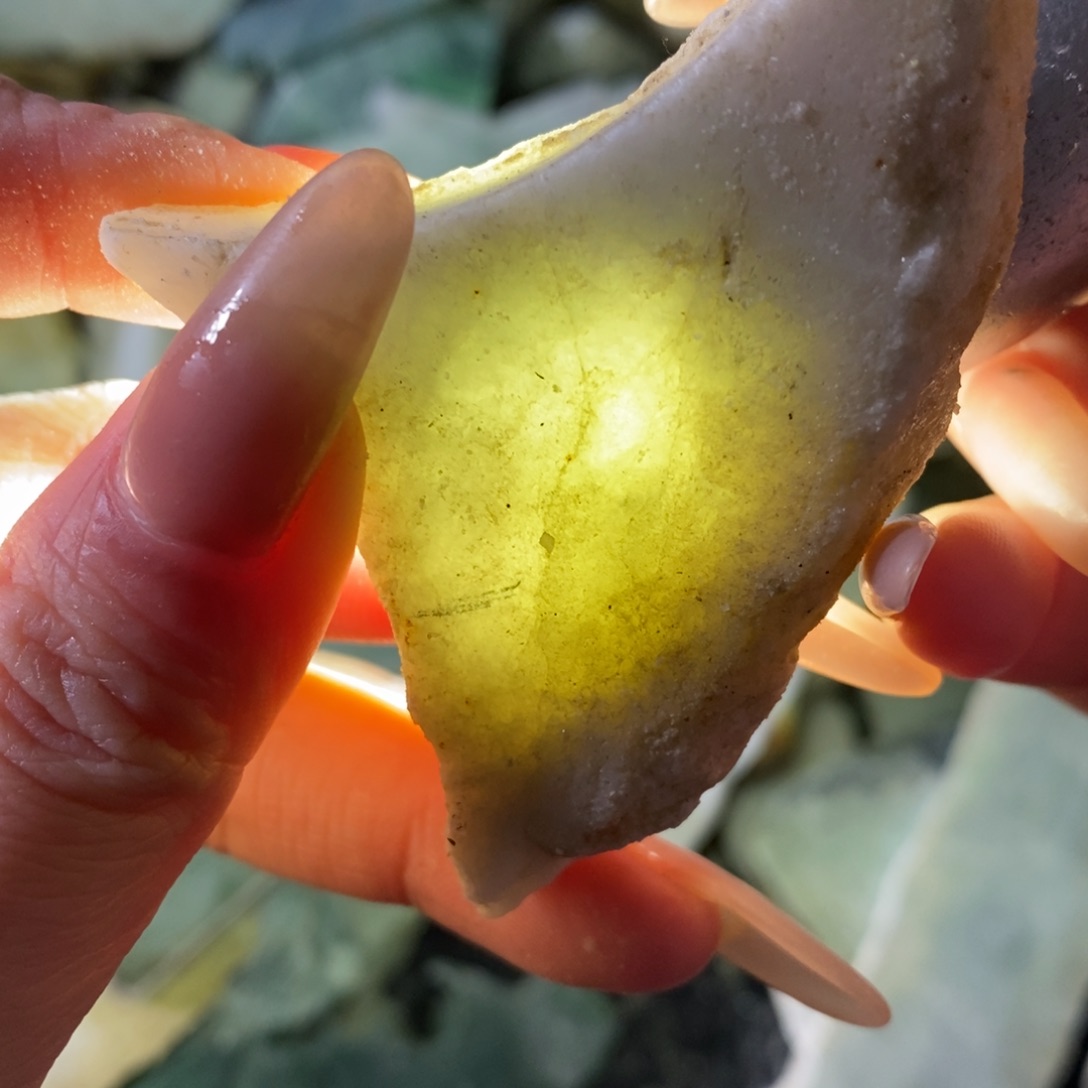 颈饰未镶嵌翡翠天然翡翠