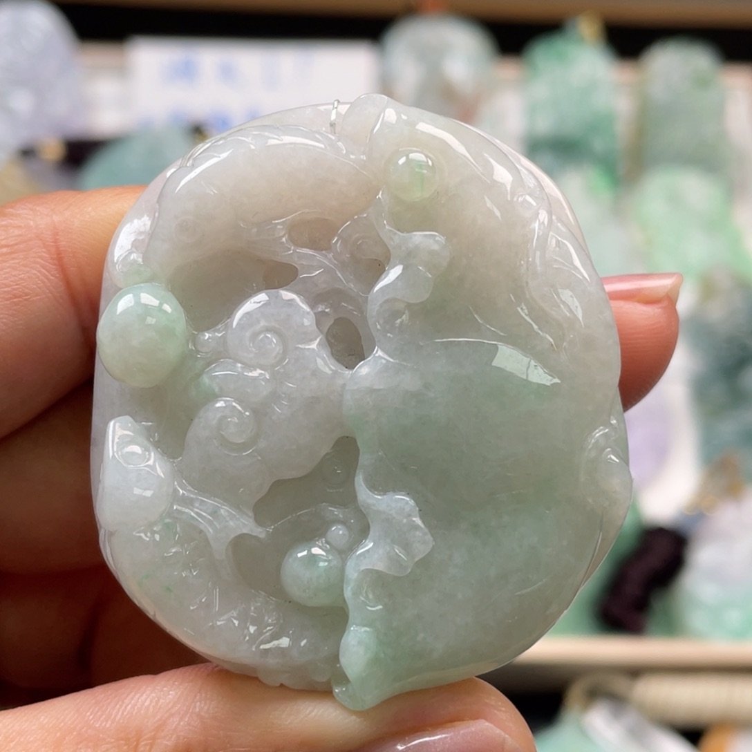 翡翠吊坠(不含链)未镶嵌