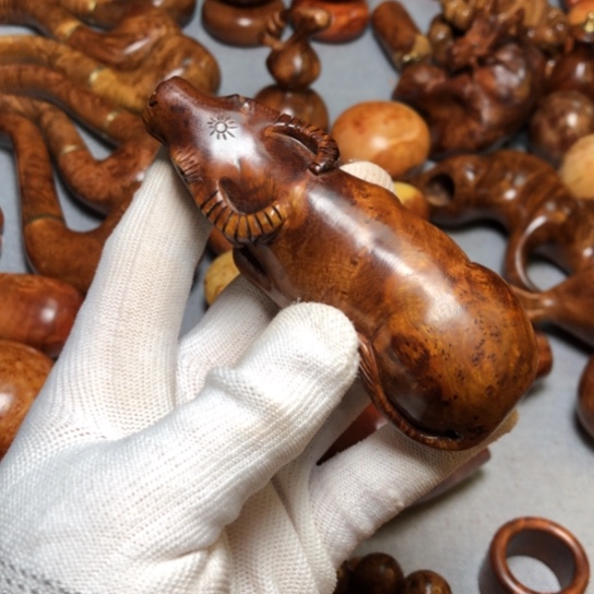 木质麻梨疙瘩火琉璃