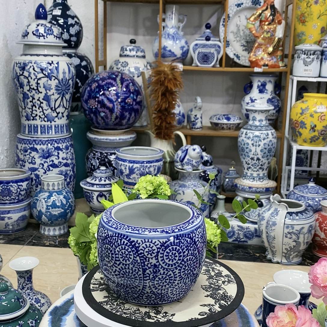 【闪购商品】摆件花缸……………………………………