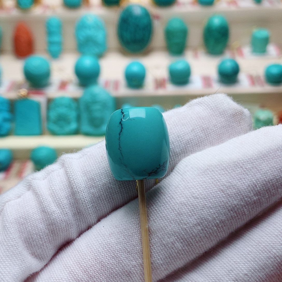 绿松石珠宝奇石未镶嵌