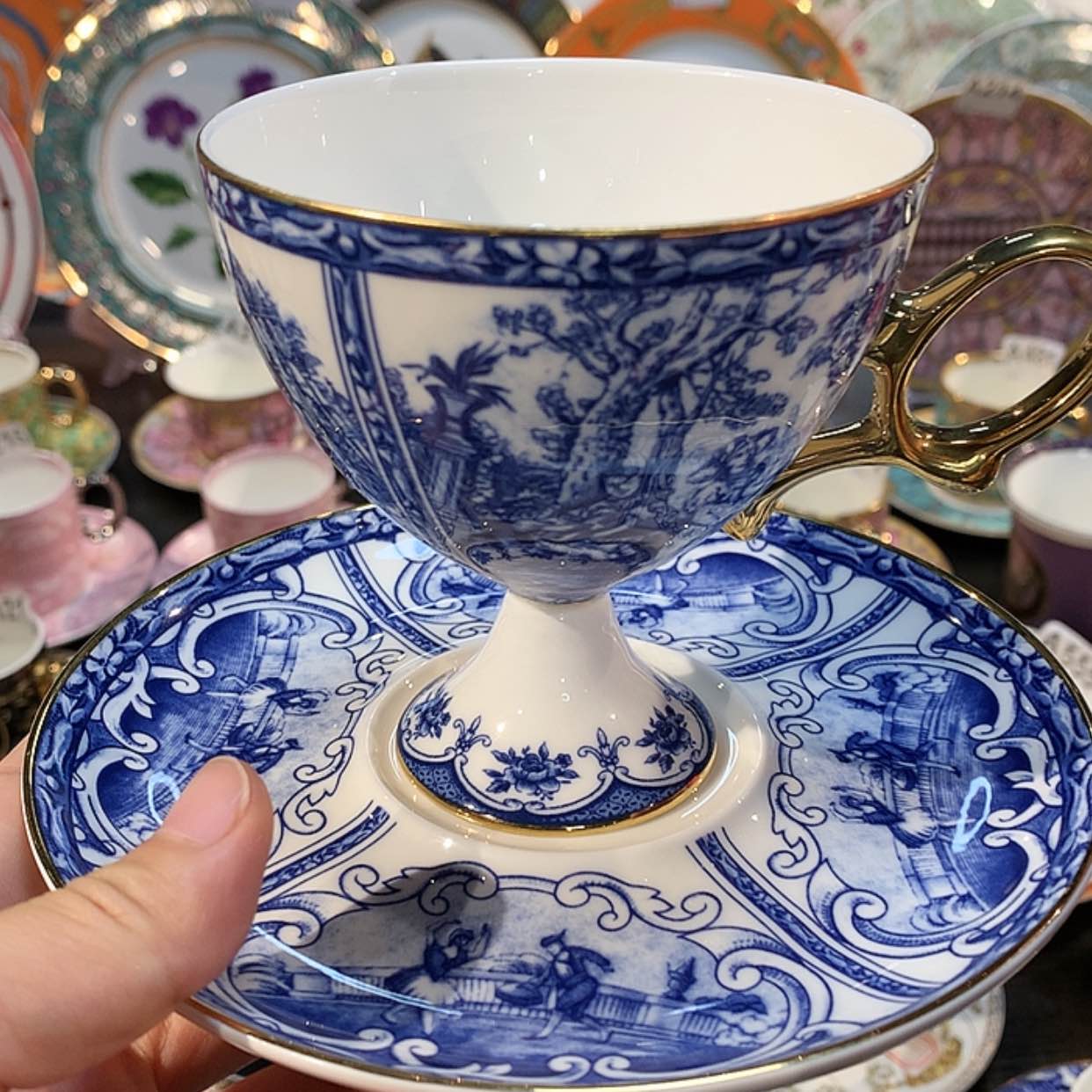【闪购商品】瓷片杯碟