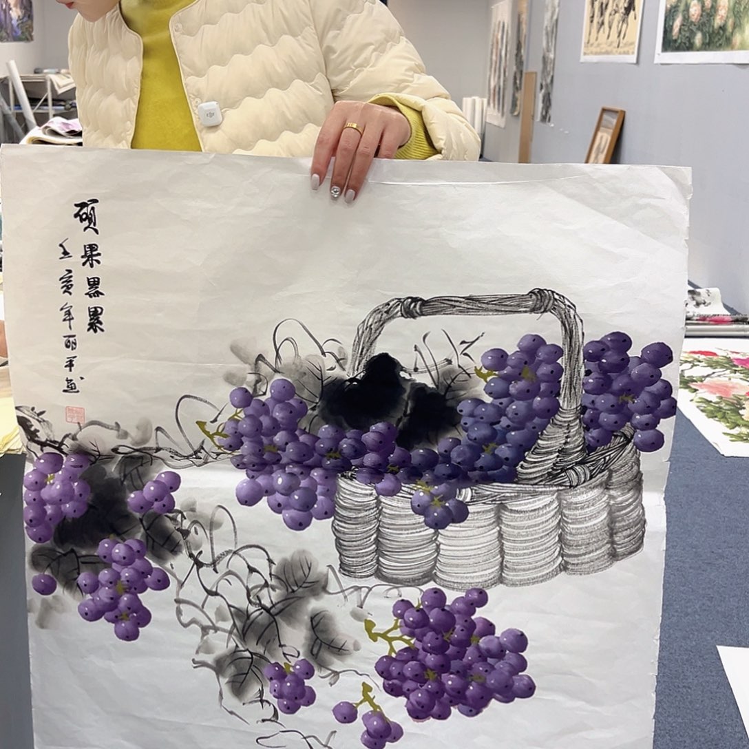 国画纯手绘字画作品