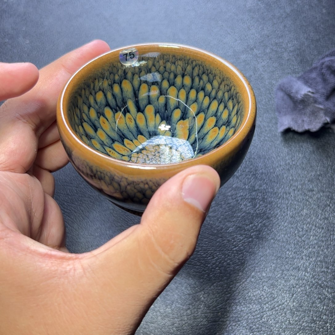 茶盏75建窑建盏主人杯