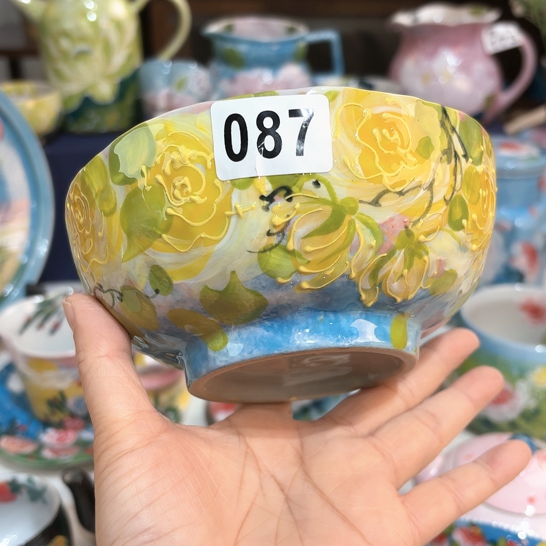 景德镇手绘高温釉下彩陶瓷茶具