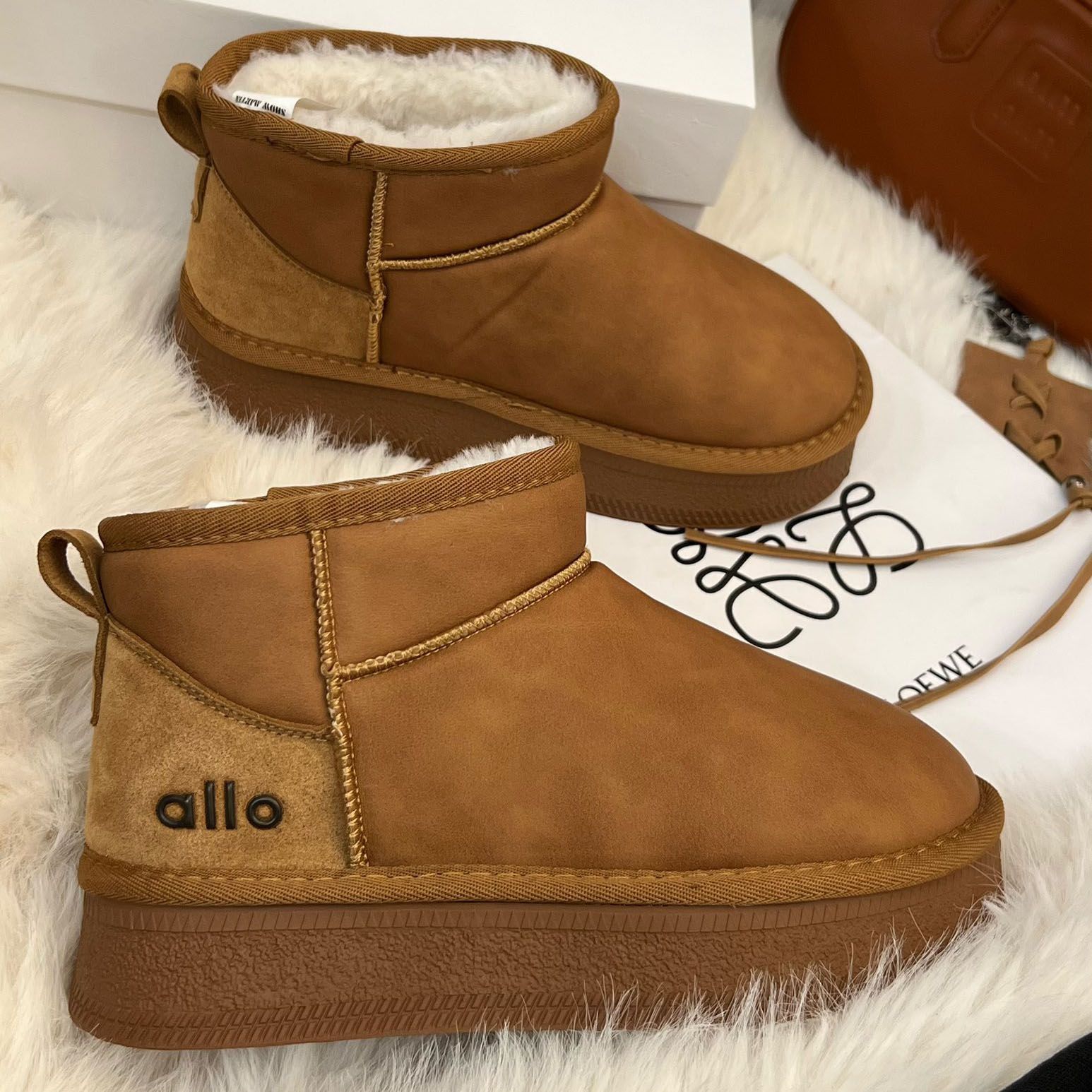 短筒防水冬季保暖套筒时尚雪地靴秋冬雪地棉