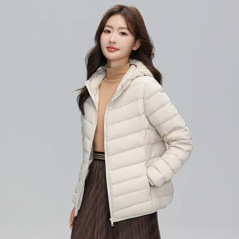 2025秋冬款羽绒内胆轻薄羽绒服白鸭绒外套女2303