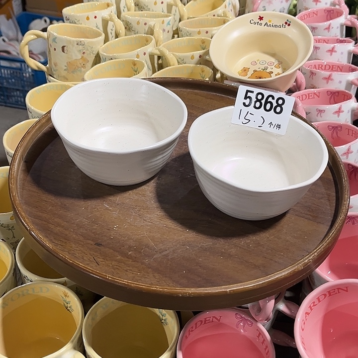 瓷微瑕外贸餐具5868