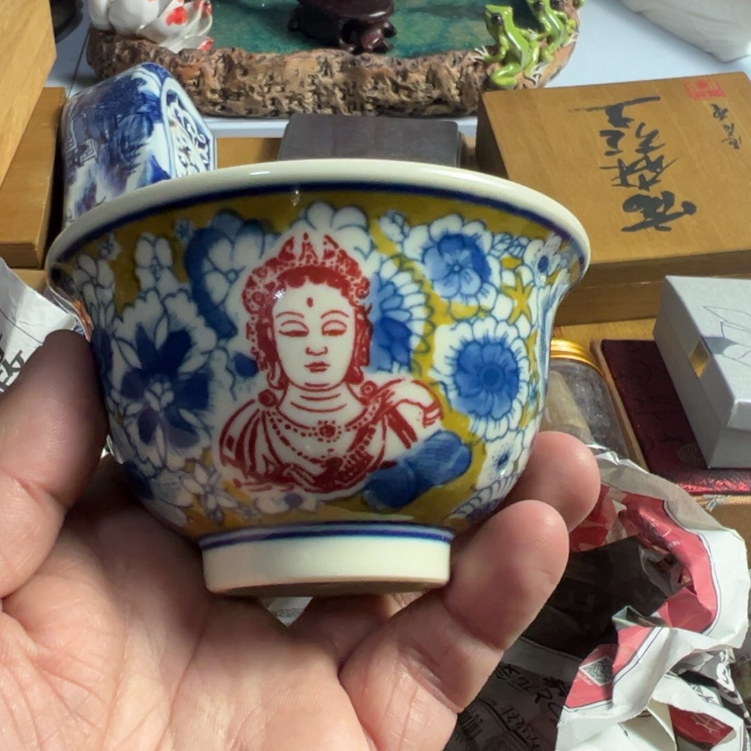 紫砂茶杯我家粉皮真好看啊