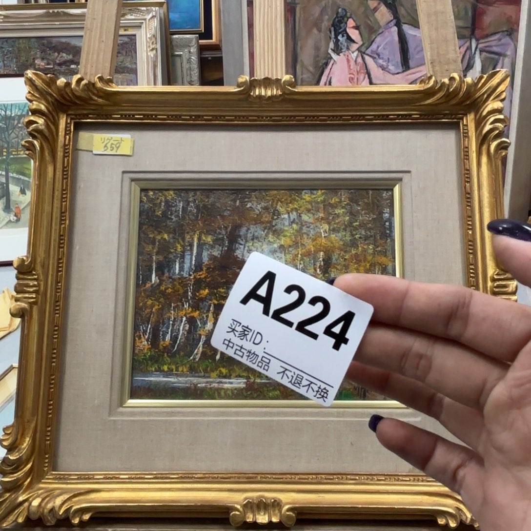 金***庄版画224框画油画不退换