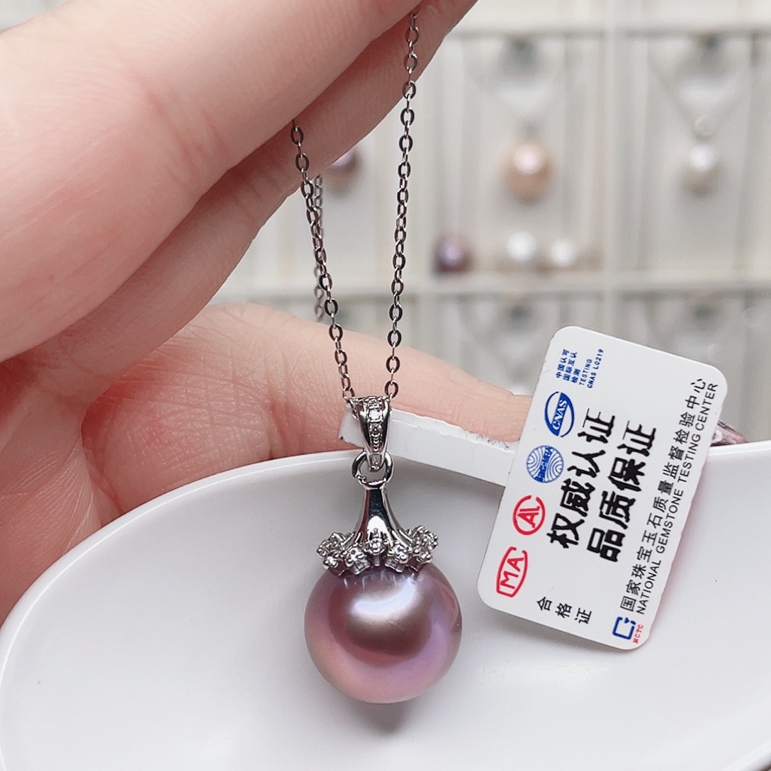 合金吊坠(赠链)淡水珍珠