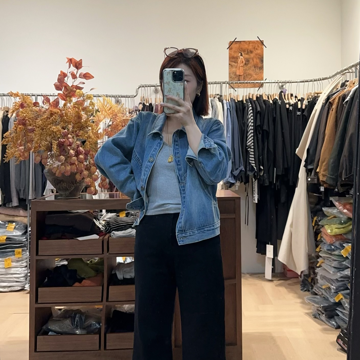 CHLILI里里家（秋日刚需）韩系不费力穿搭牛仔外套
