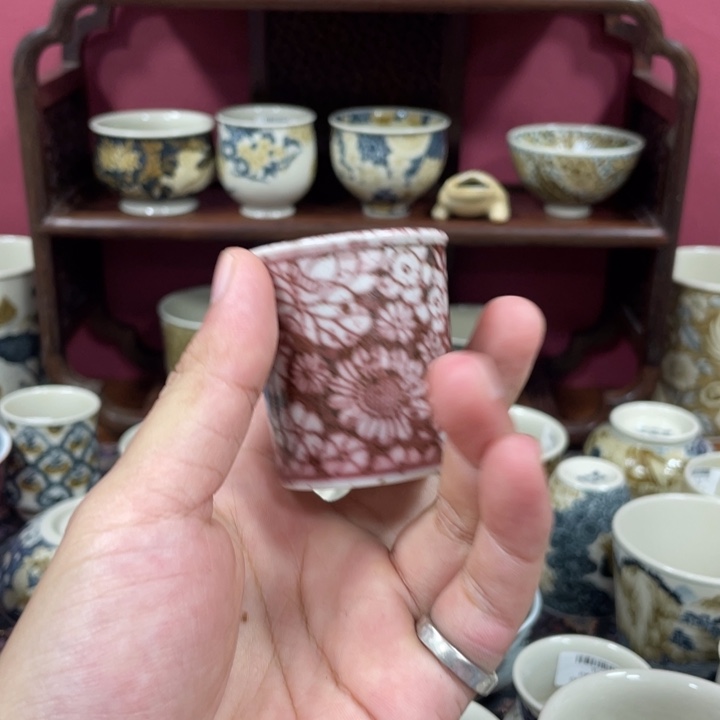 摆件景德镇陶瓷老陶下午场