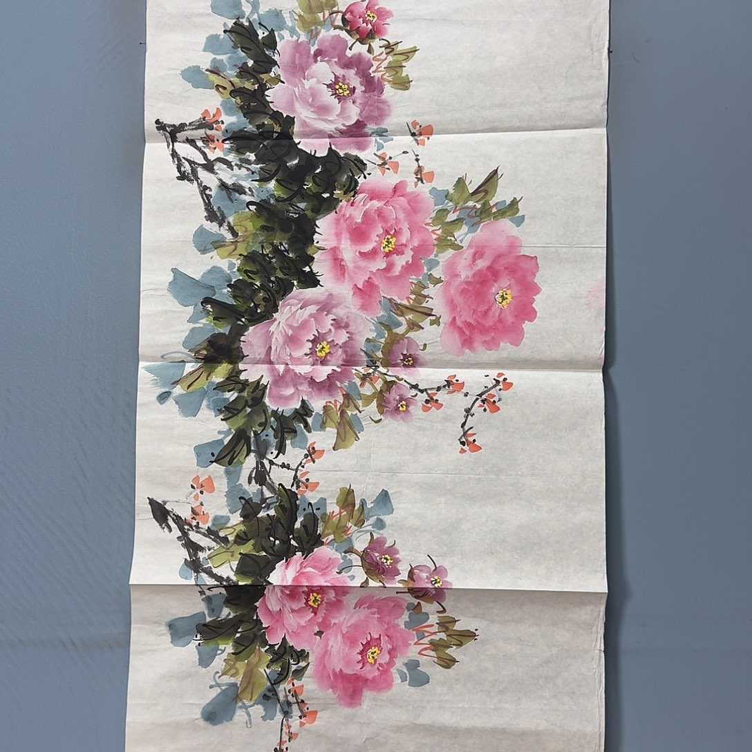 国画1219 牡丹一如你初来