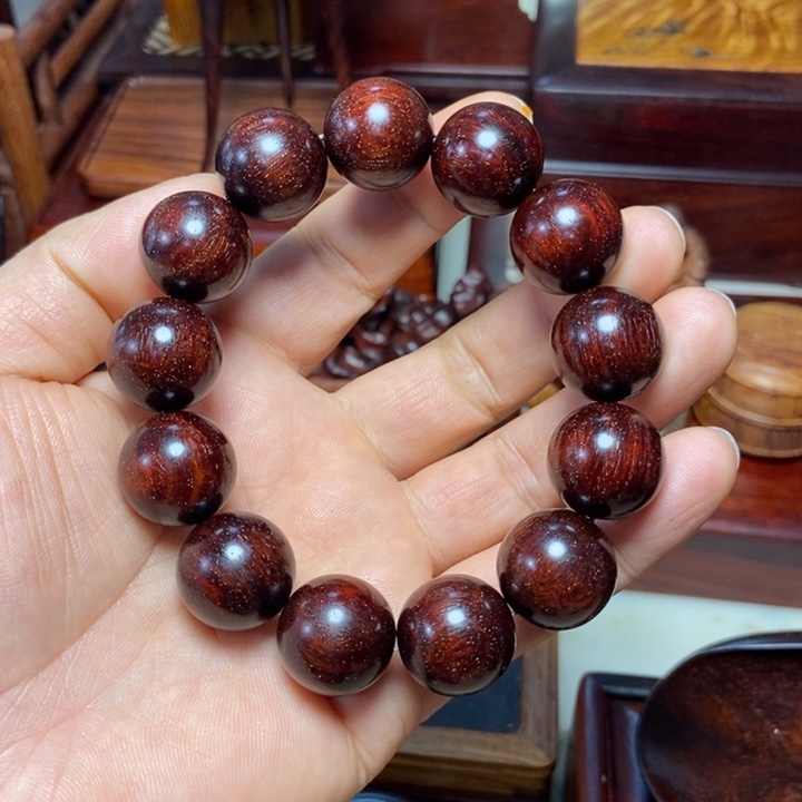 檀香紫檀（小叶紫檀）1.8手串