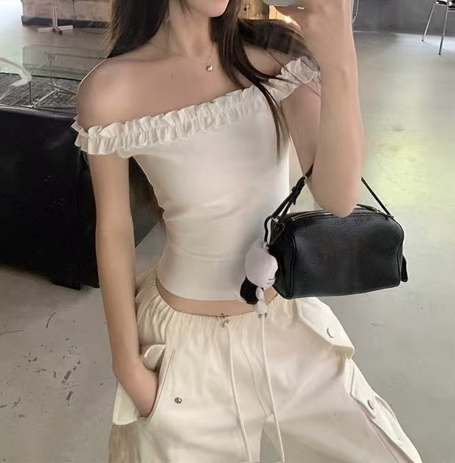 【25.9-69.9】纯欲小众辣妹气质设计款氛围感春夏女装套装no退换