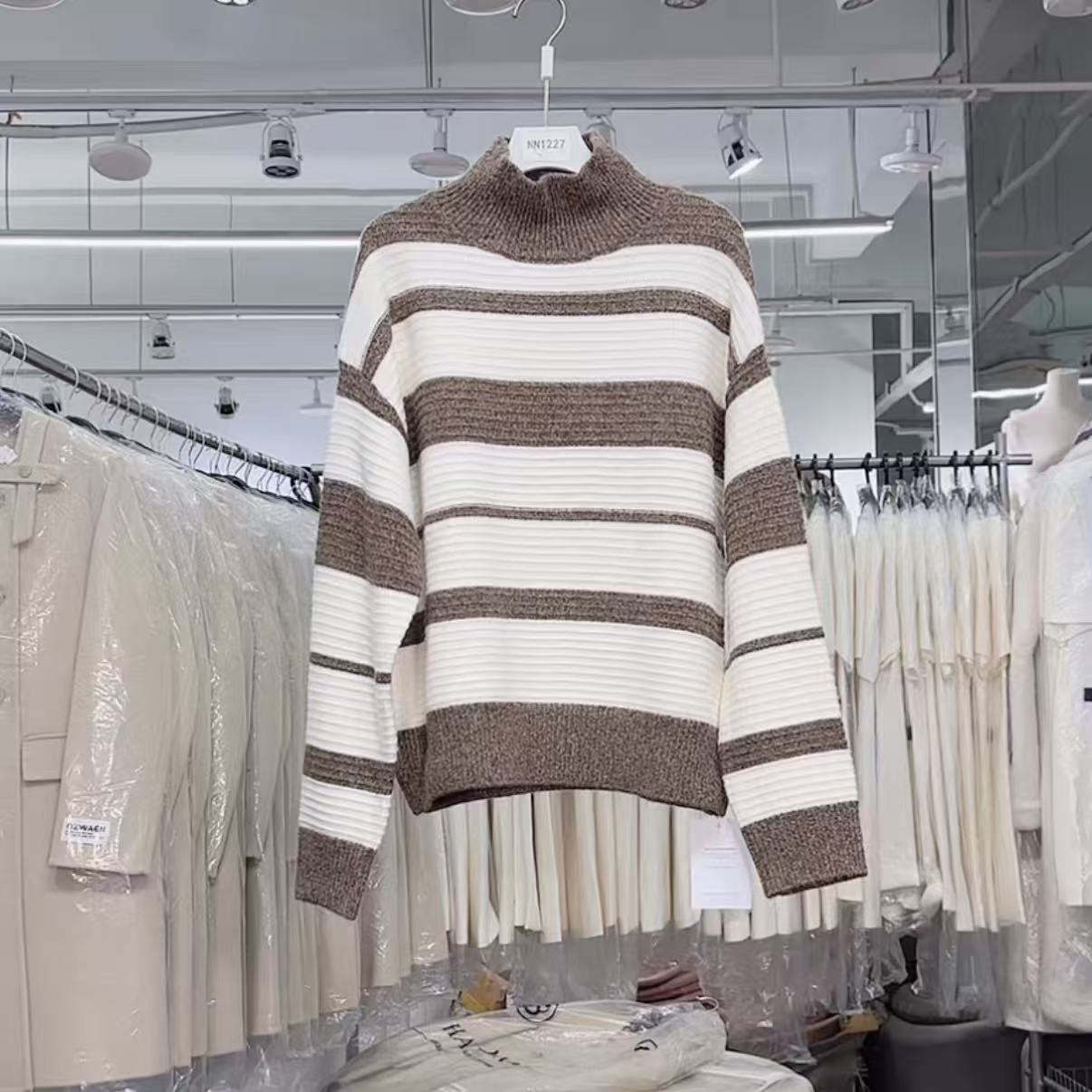 【濮院•高端羊毛衫】NN1227新款品质代工羊毛毛衣