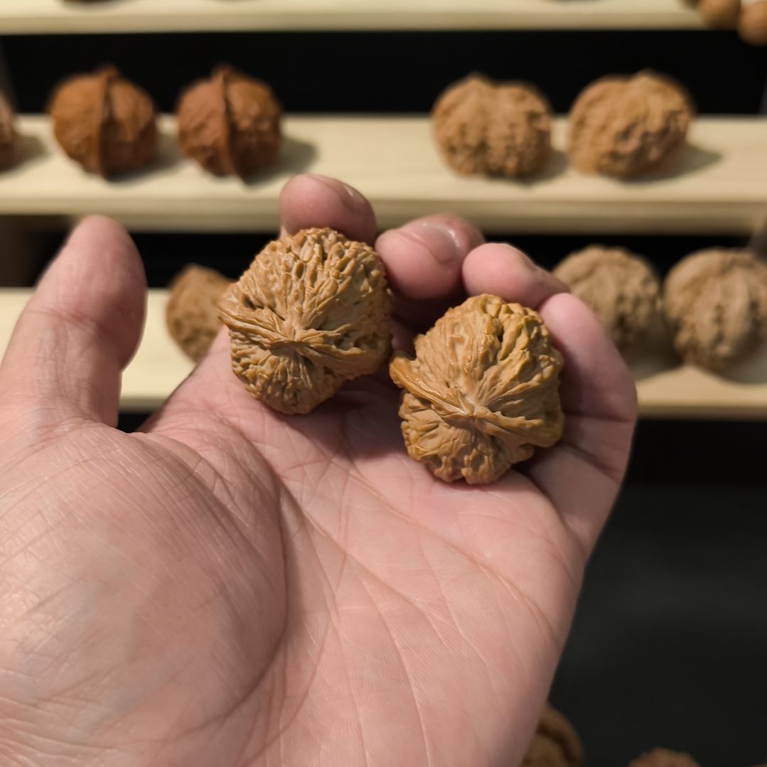 *****吊坠文玩核桃34白狮子