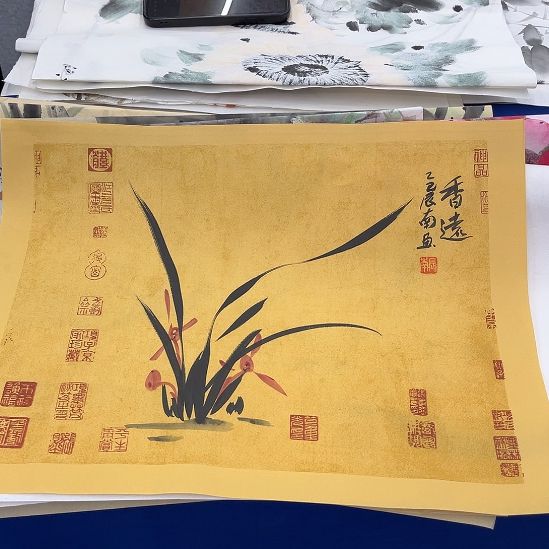 国画纯手绘作品欣赏