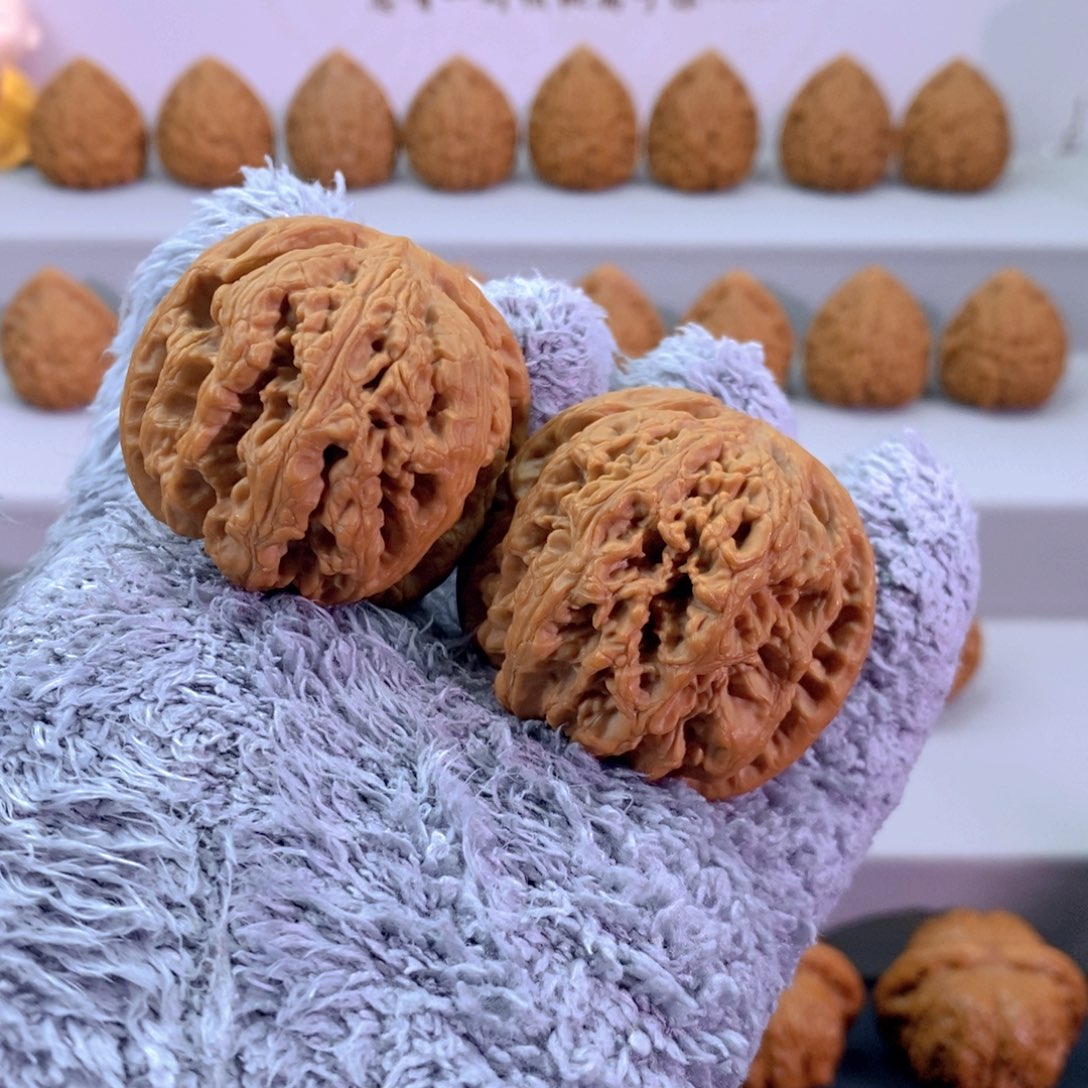 文玩核桃把件46大粗筋