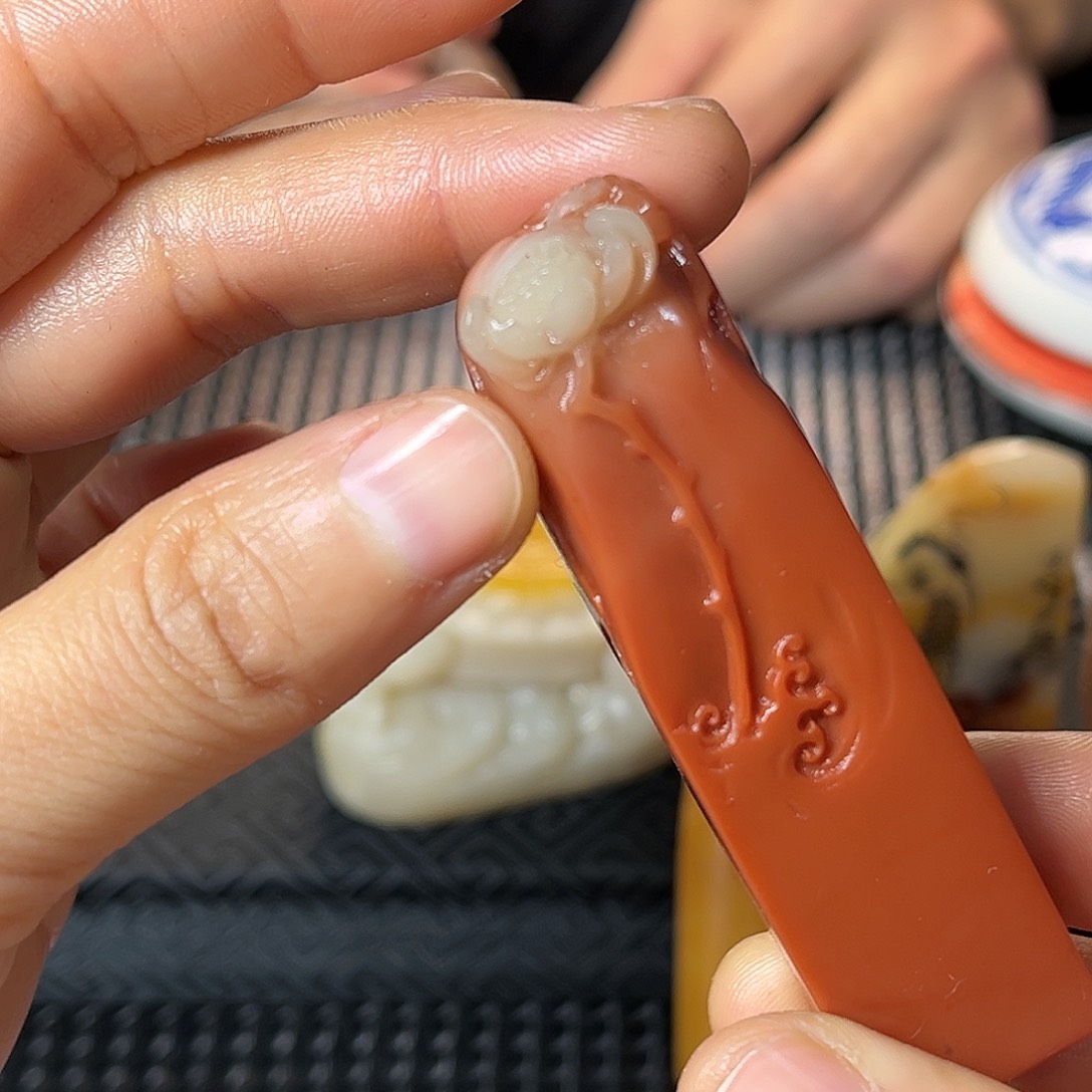 寿山石印石你要吃就