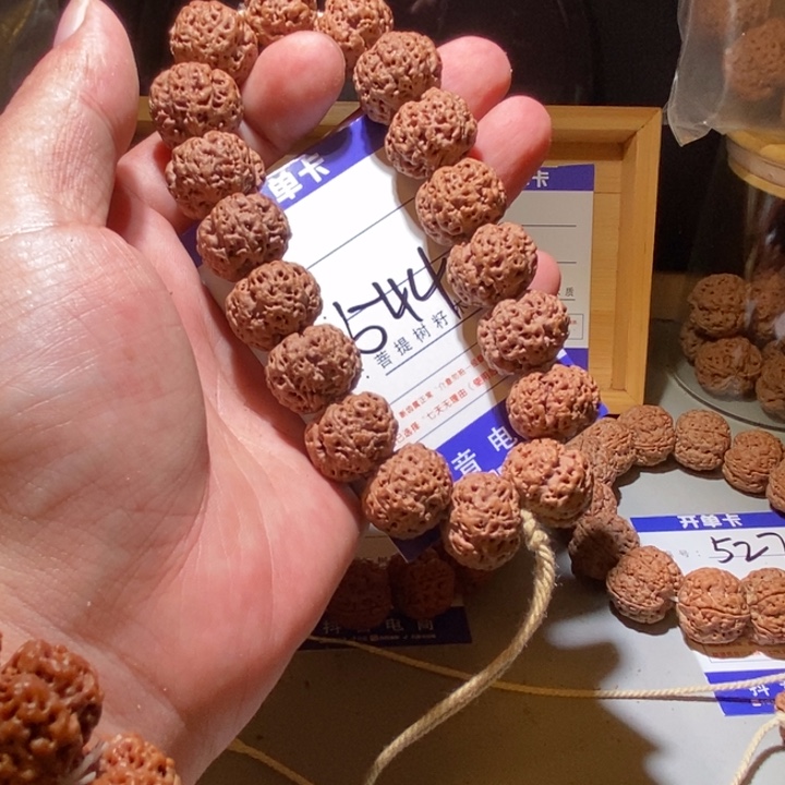 金刚菩提手串544号尺寸19五星