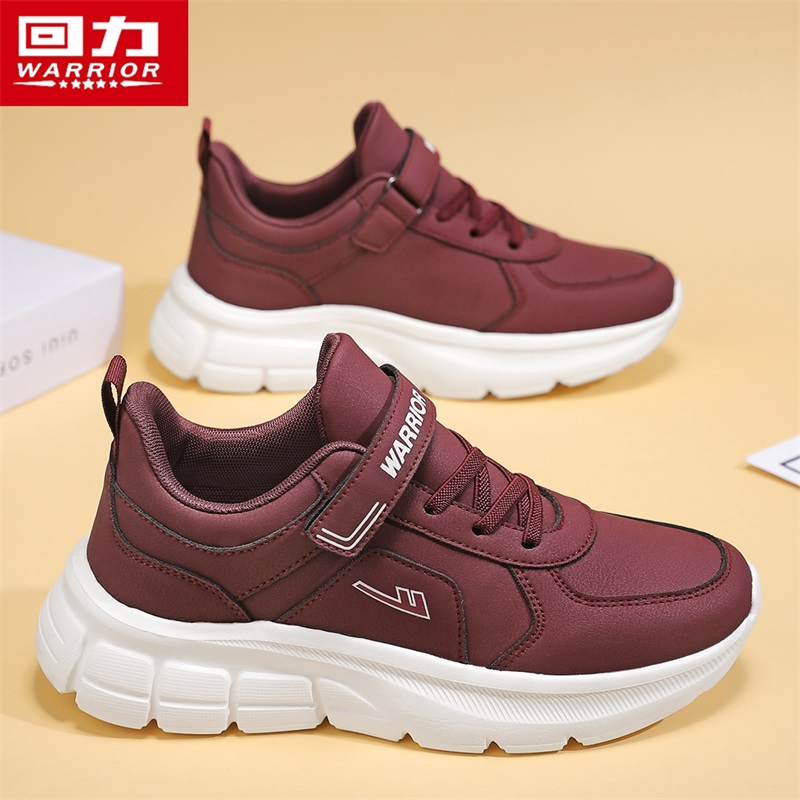 回力女鞋冬季2025新款软底防滑舒适轻便运动中老年妈妈休闲健步鞋