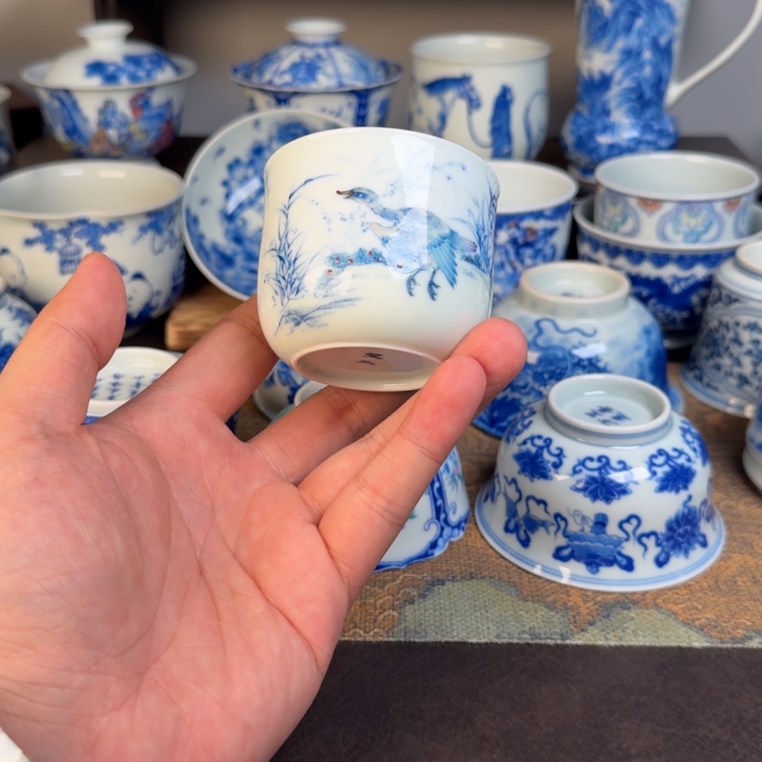 超***.现代手工手绘茶器微瑕福利