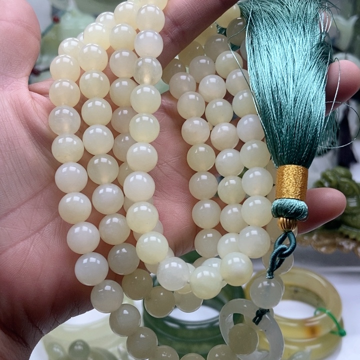 蛇纹石玉手把未镶嵌