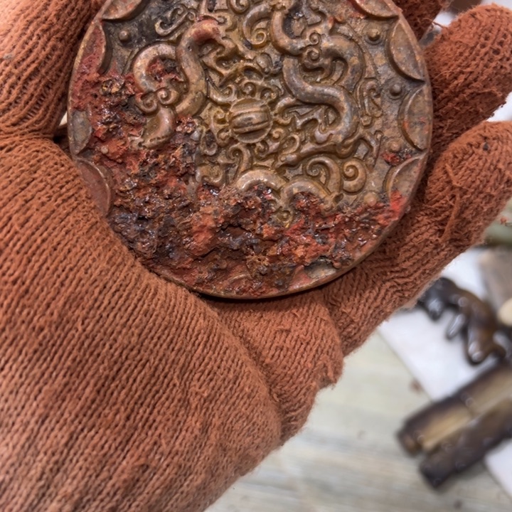 香***室和田玉（黄玉）未镶嵌挂件