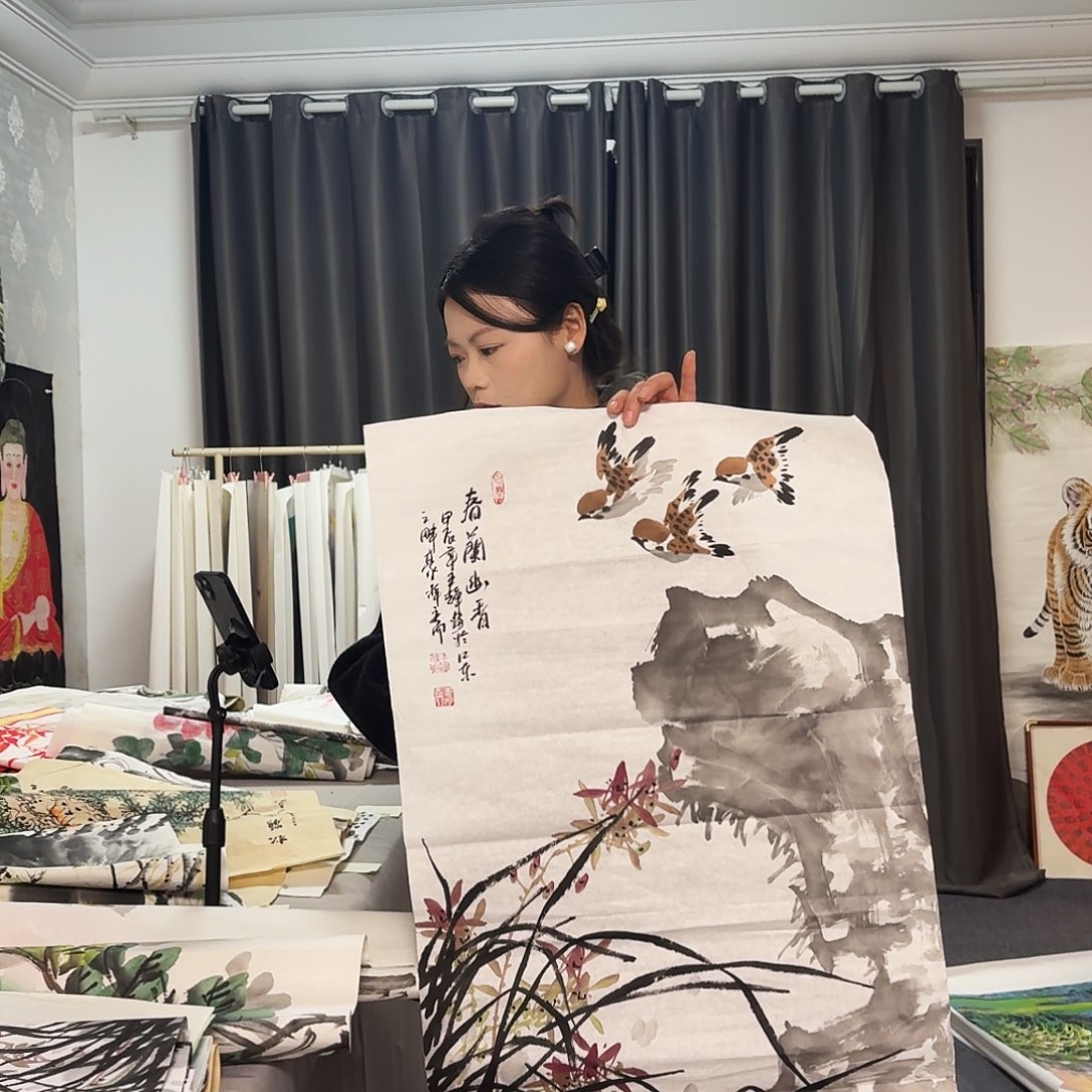 国画纯手绘图纯手绘纯手绘