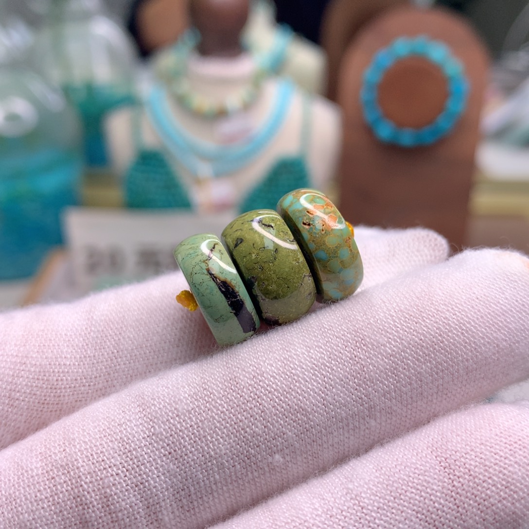 绿松石未镶嵌配饰