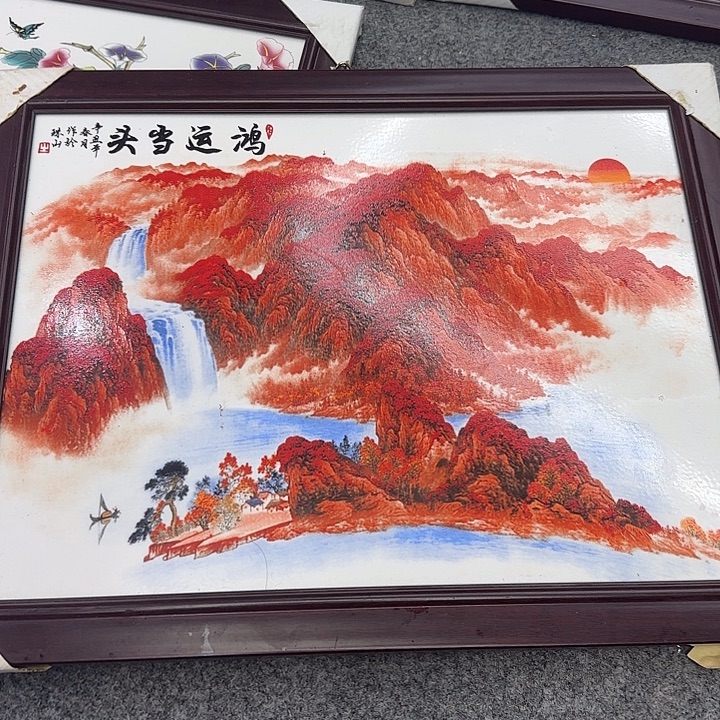 瓷片景德镇瓷板画