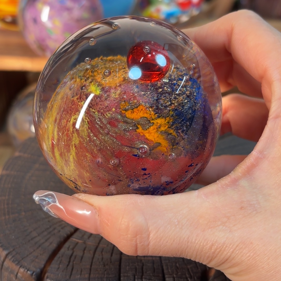 纯***风琉璃手工艺品微瑕